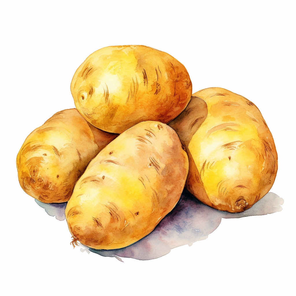 Vier aardappels